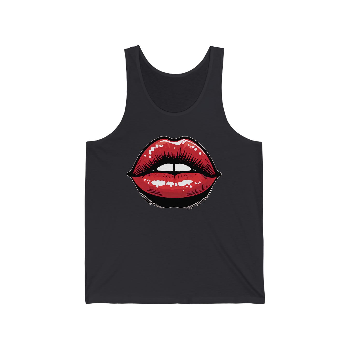 Lippable..Unisex Jersey Tank