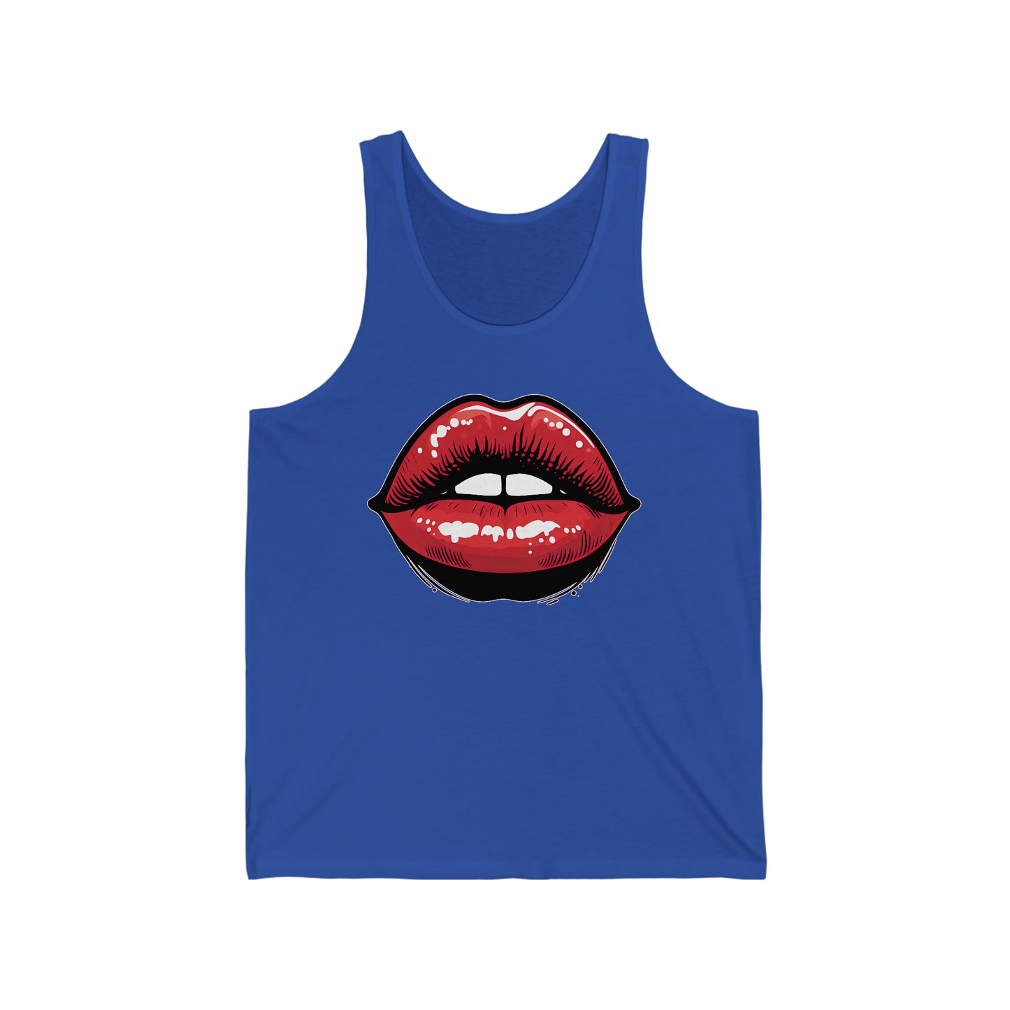 Lippable..Unisex Jersey Tank