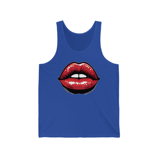 Lippable..Unisex Jersey Tank