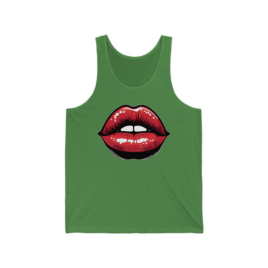Lippable..Unisex Jersey Tank