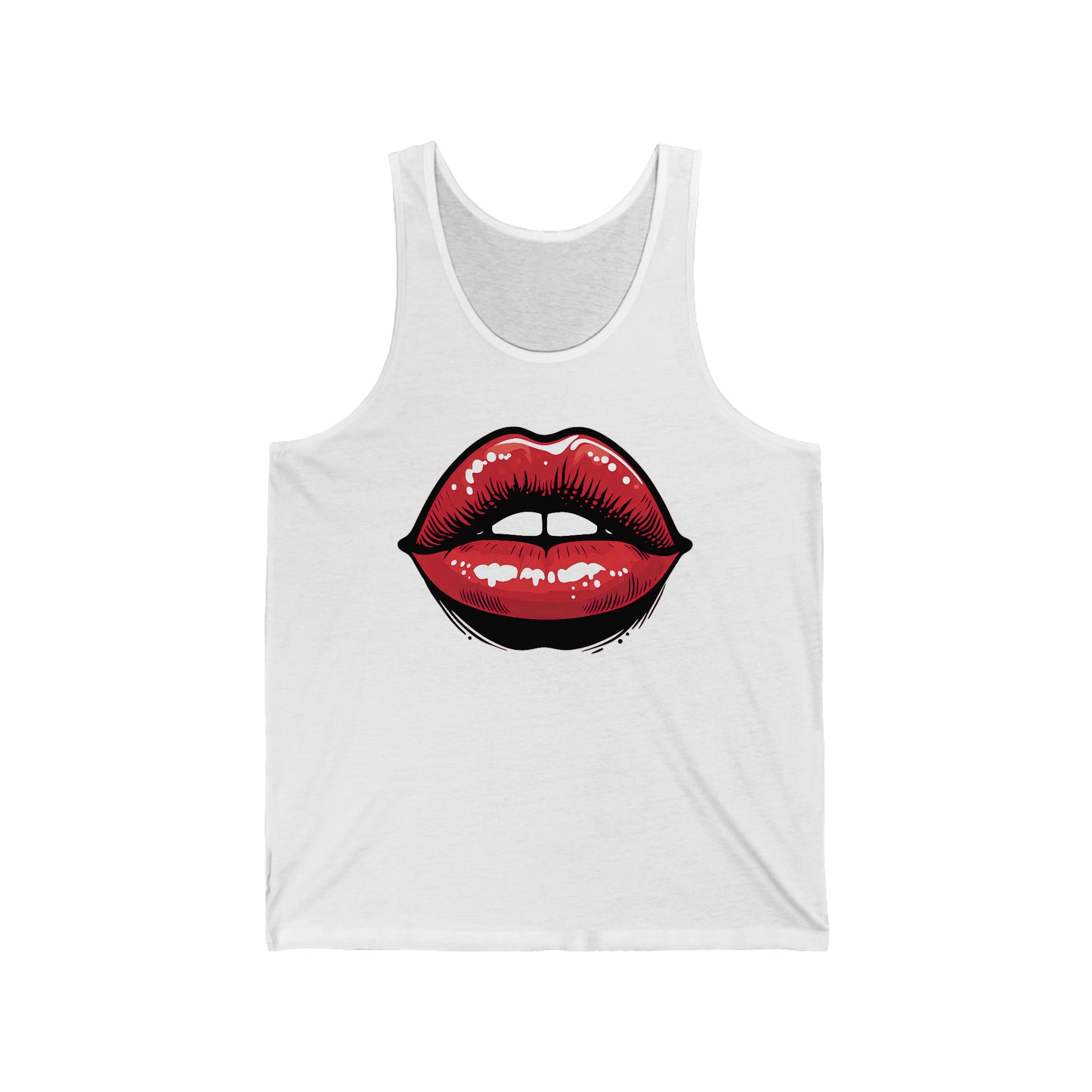 Lippable..Unisex Jersey Tank