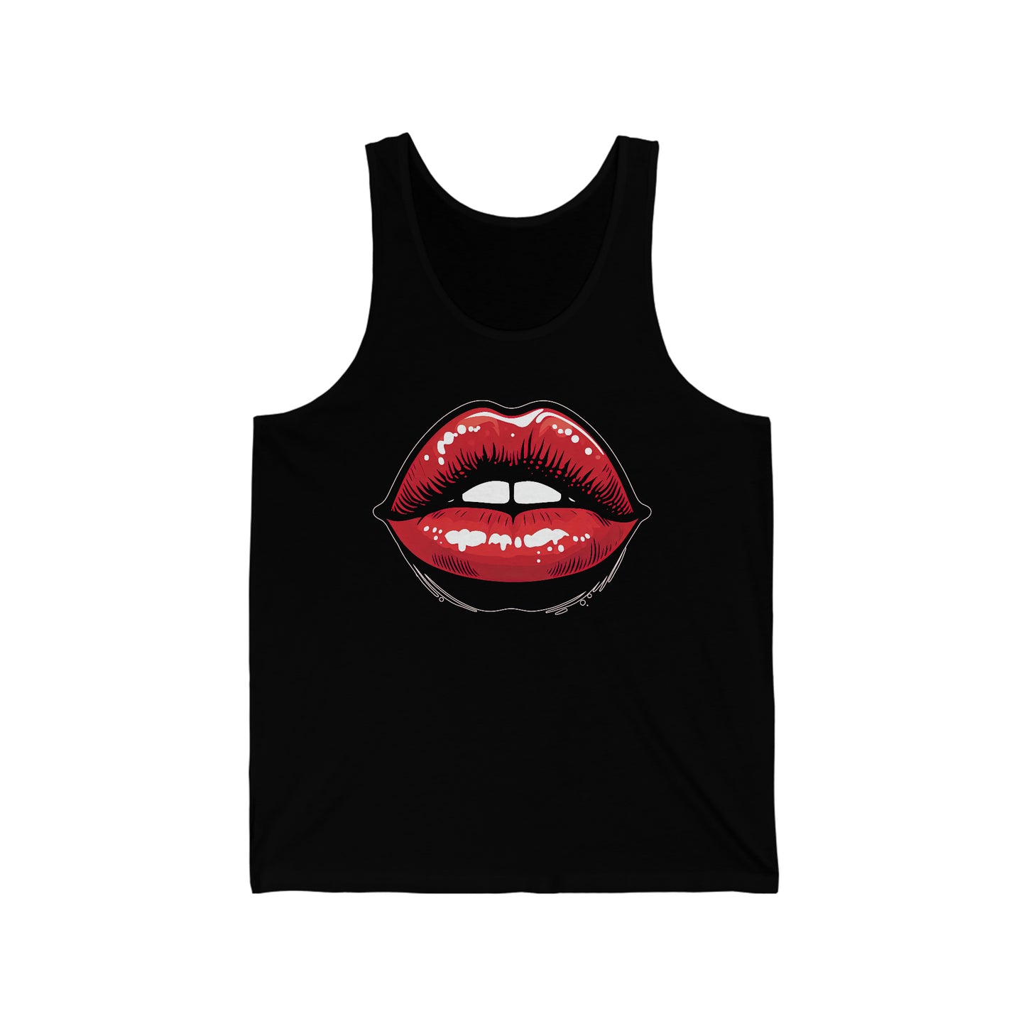 Lippable..Unisex Jersey Tank