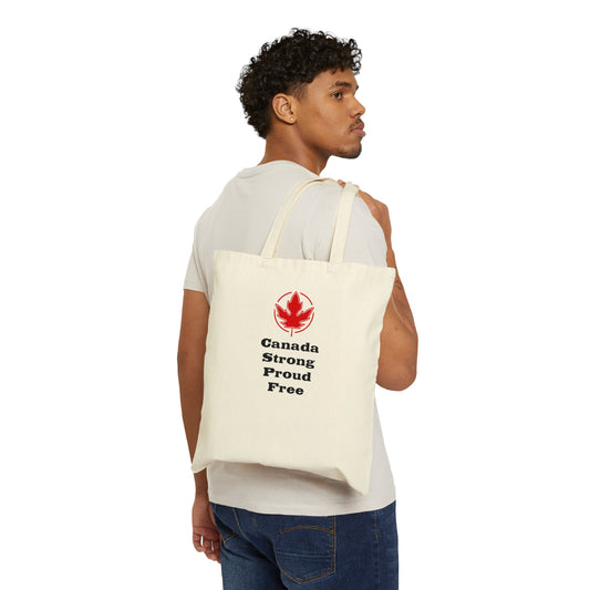 Strong Proud...Cotton Canvas Tote Bag