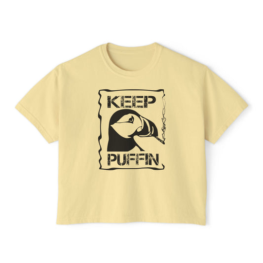 Keep Puffin Women's Boxy Tee