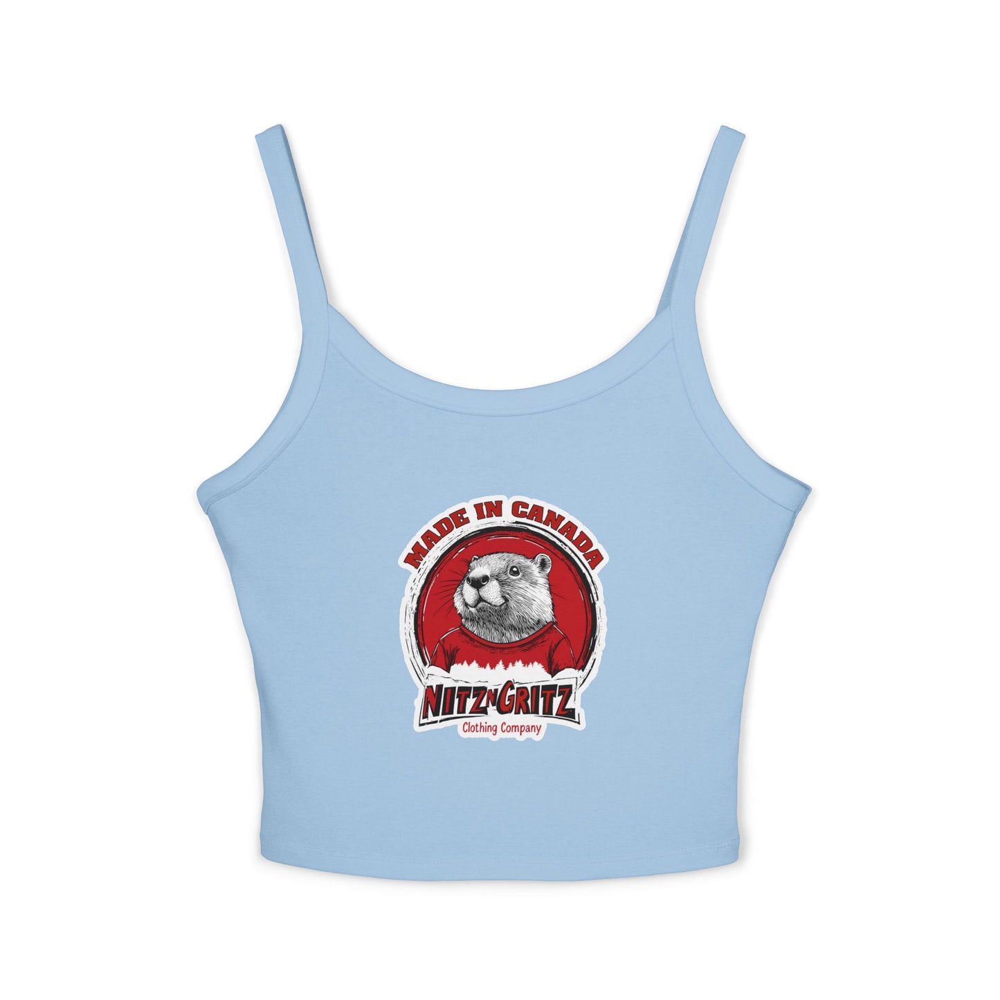 NitznGritz Made in Canada Women's Spaghetti Strap Tank Top