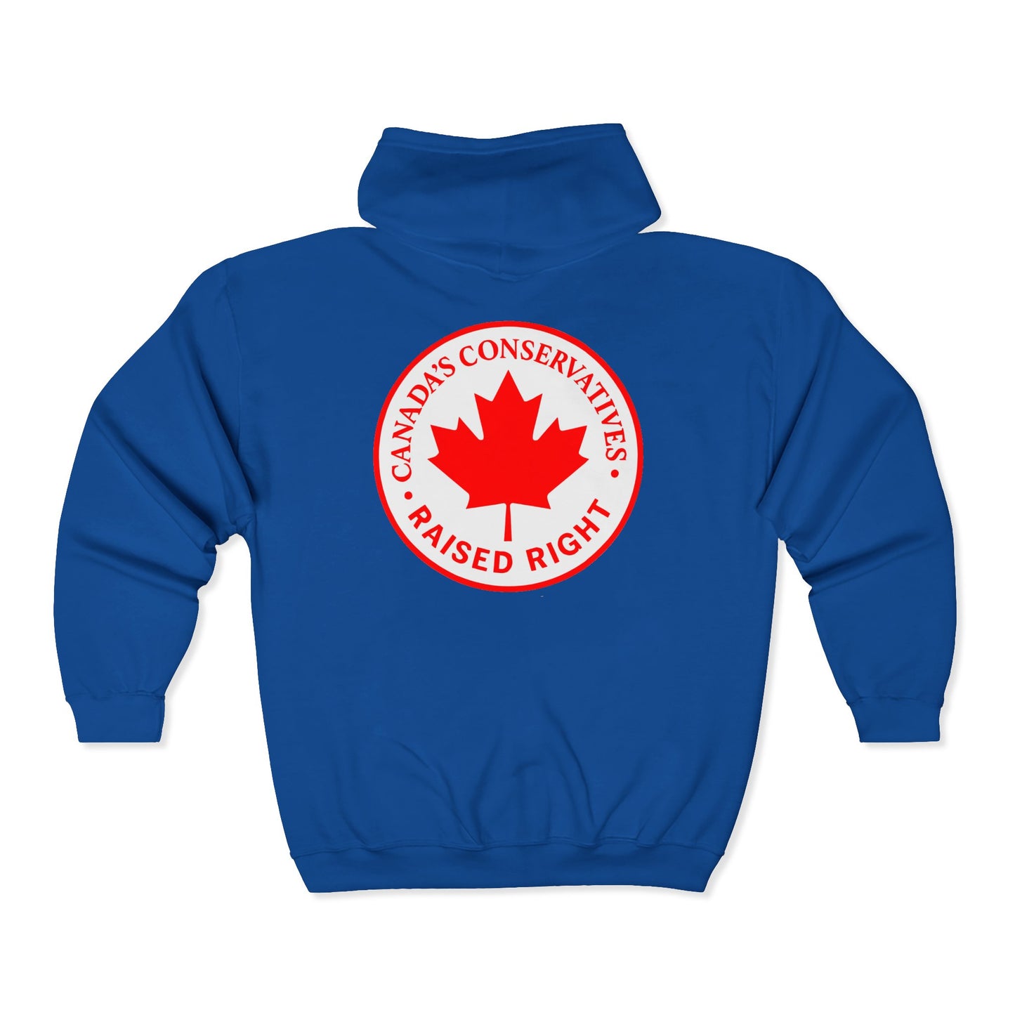 Can Con Raised Right Unisex Heavy Blend™ Full Zip Hooded Sweatshirt