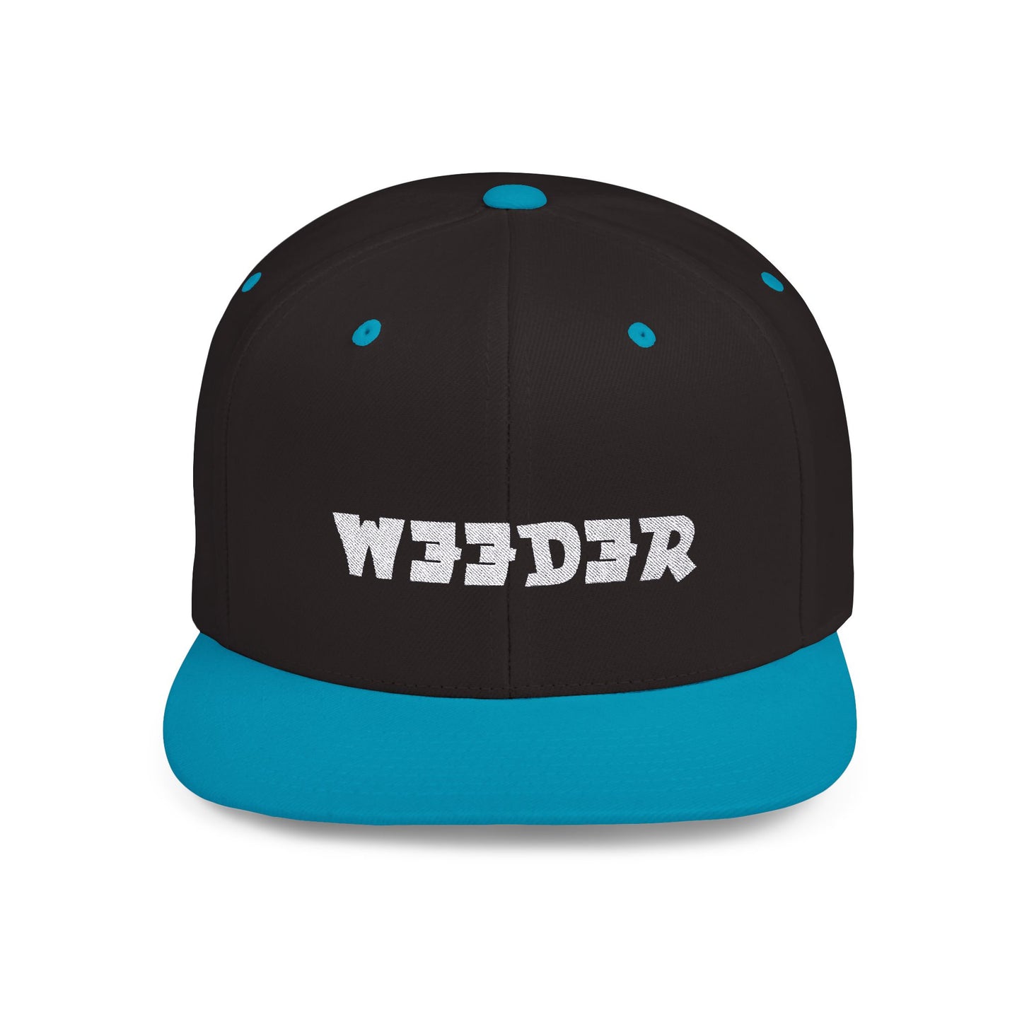 Weeder wear Flat Bill Snapback