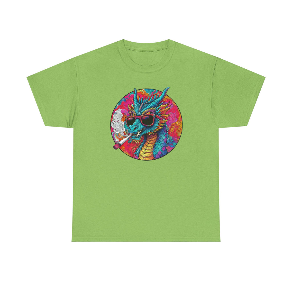 Dragon Puffer Unisex Heavy Cotton Tee