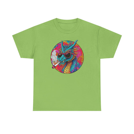 Dragon Puffer Unisex Heavy Cotton Tee