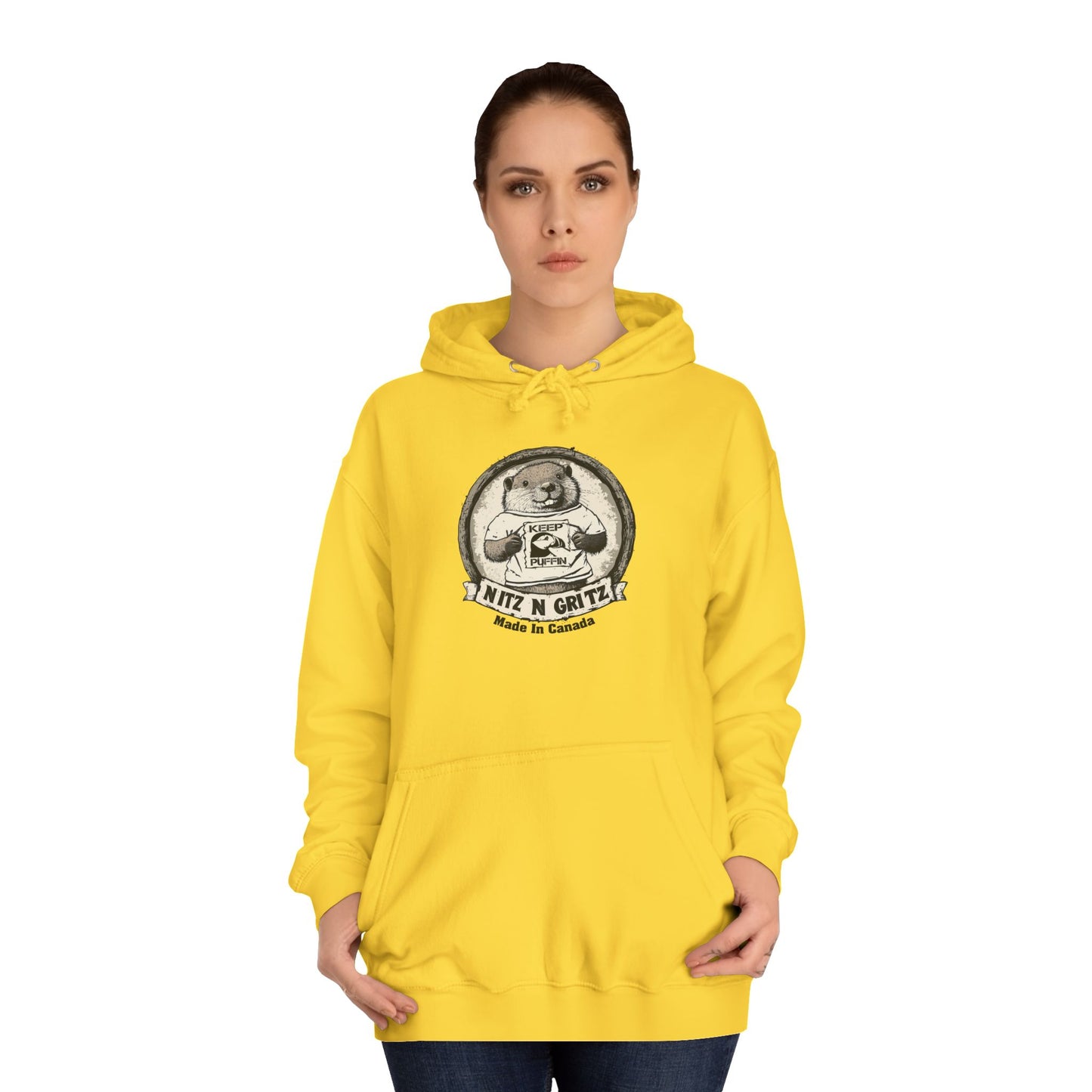 NitznGritz' Made in Canada KP Unisex College Hoodie