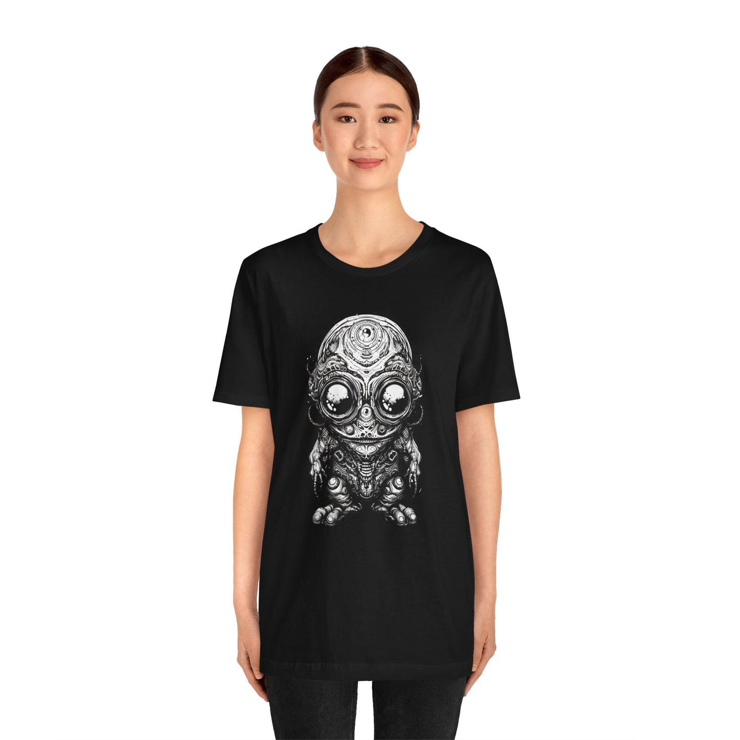 Alien Here..Unisex Jersey Short Sleeve Tee