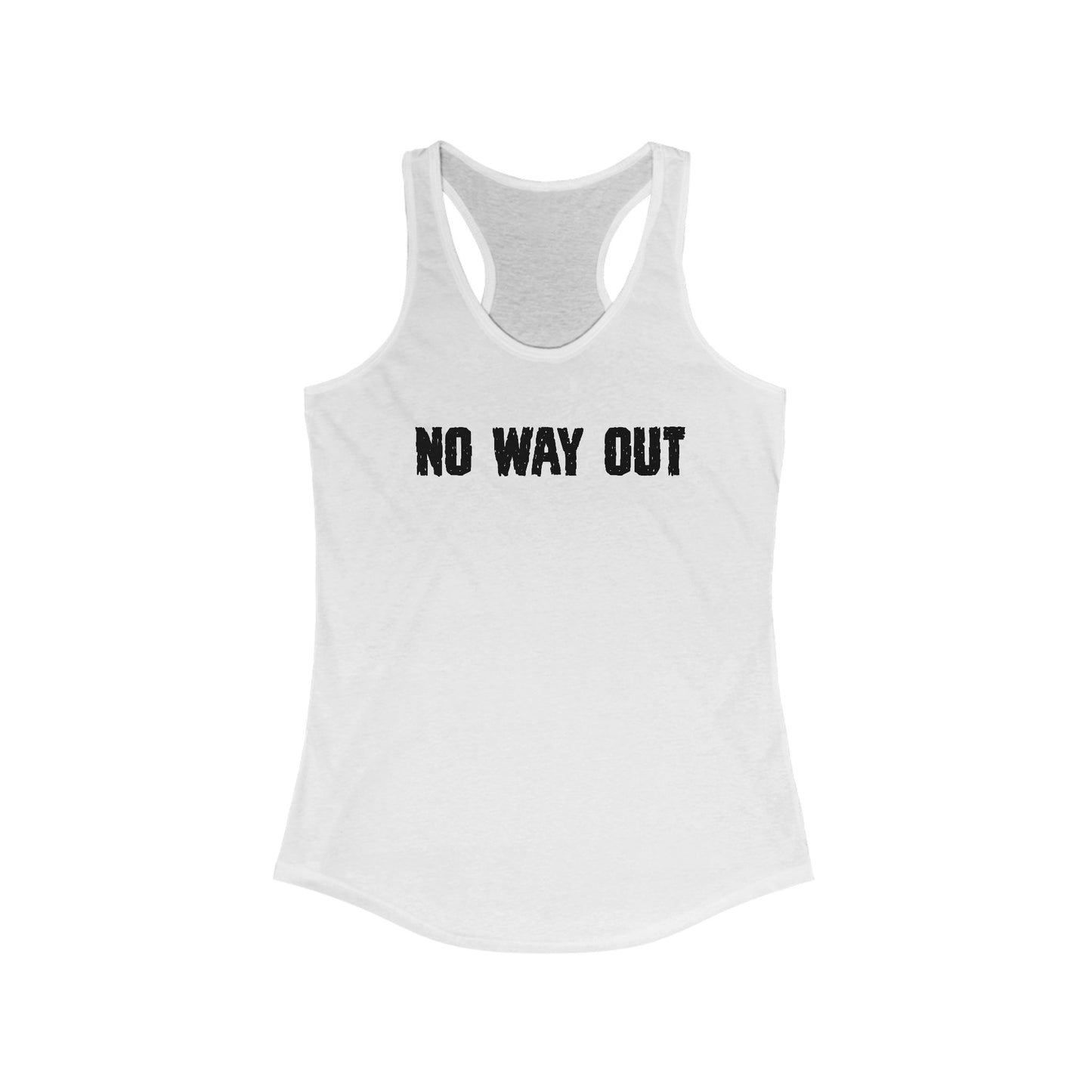 No Way Out Women's Ideal Racerback Tank