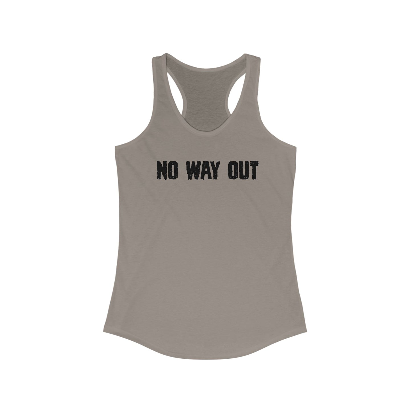 No Way Out Women's Ideal Racerback Tank