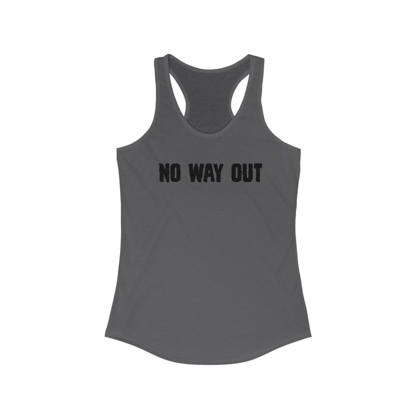 No Way Out Women's Ideal Racerback Tank
