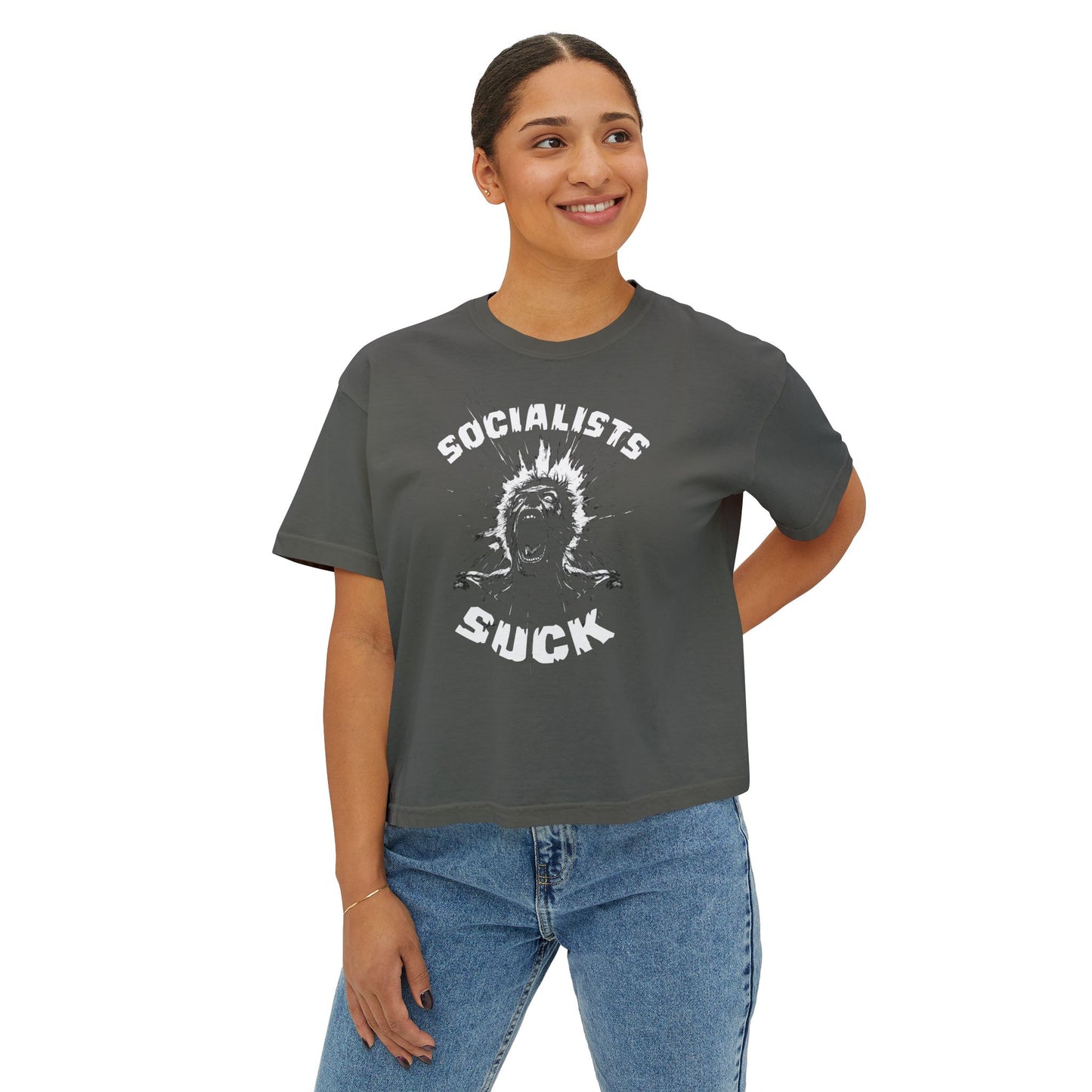 Socialists Suck Women's Boxy Tee