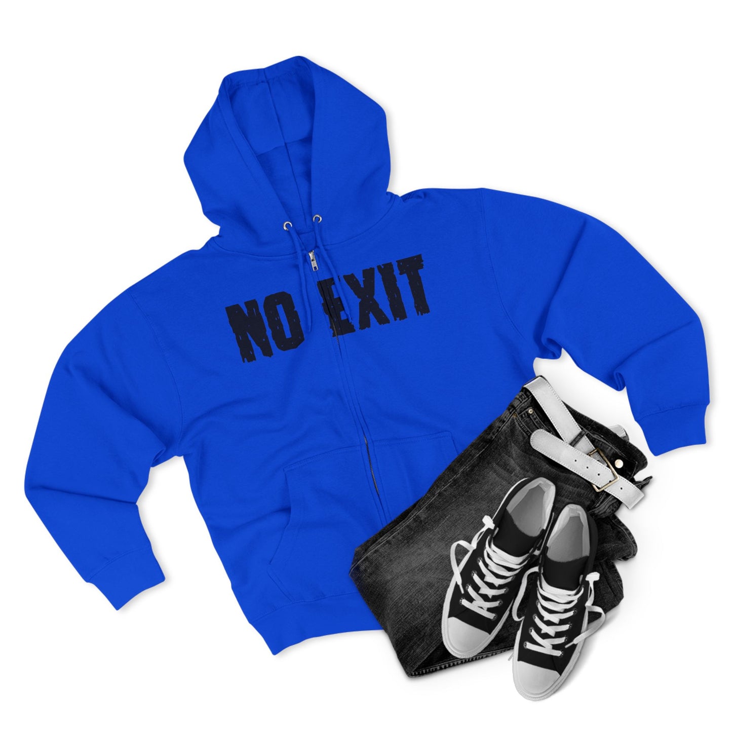 No Exit Unisex Zip Hoodie