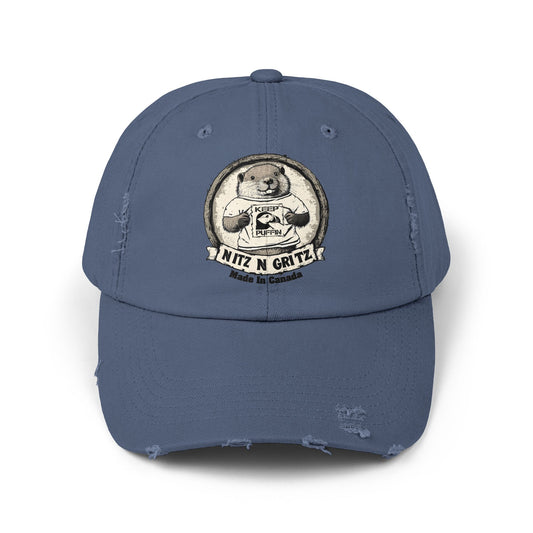 NitznGritz KP Made in Canada Unisex Distressed Cap