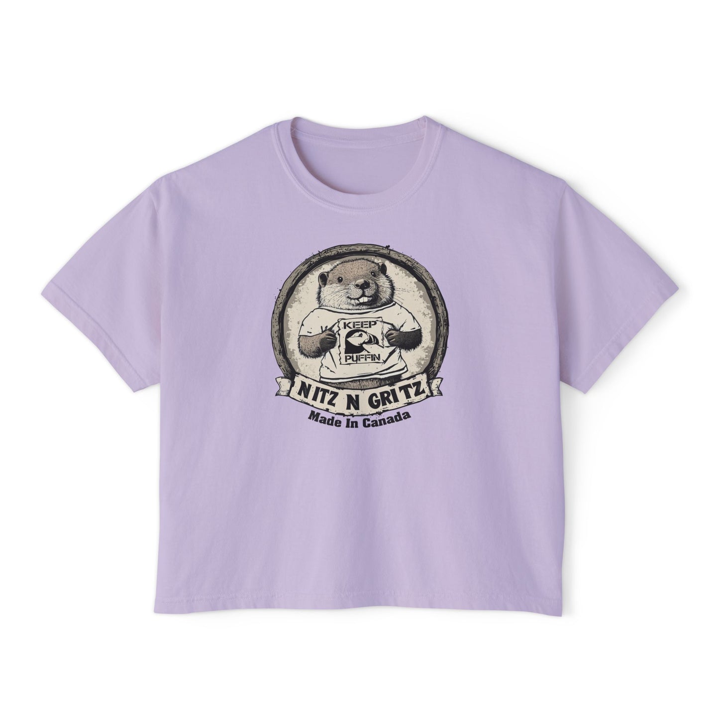 NitznGritz' Made in Canada Women's Boxy Tee