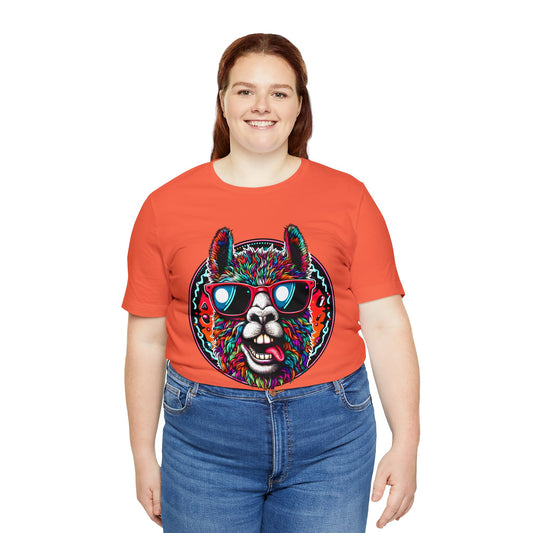 Mamma Llama..Unisex Jersey Short Sleeve Tee