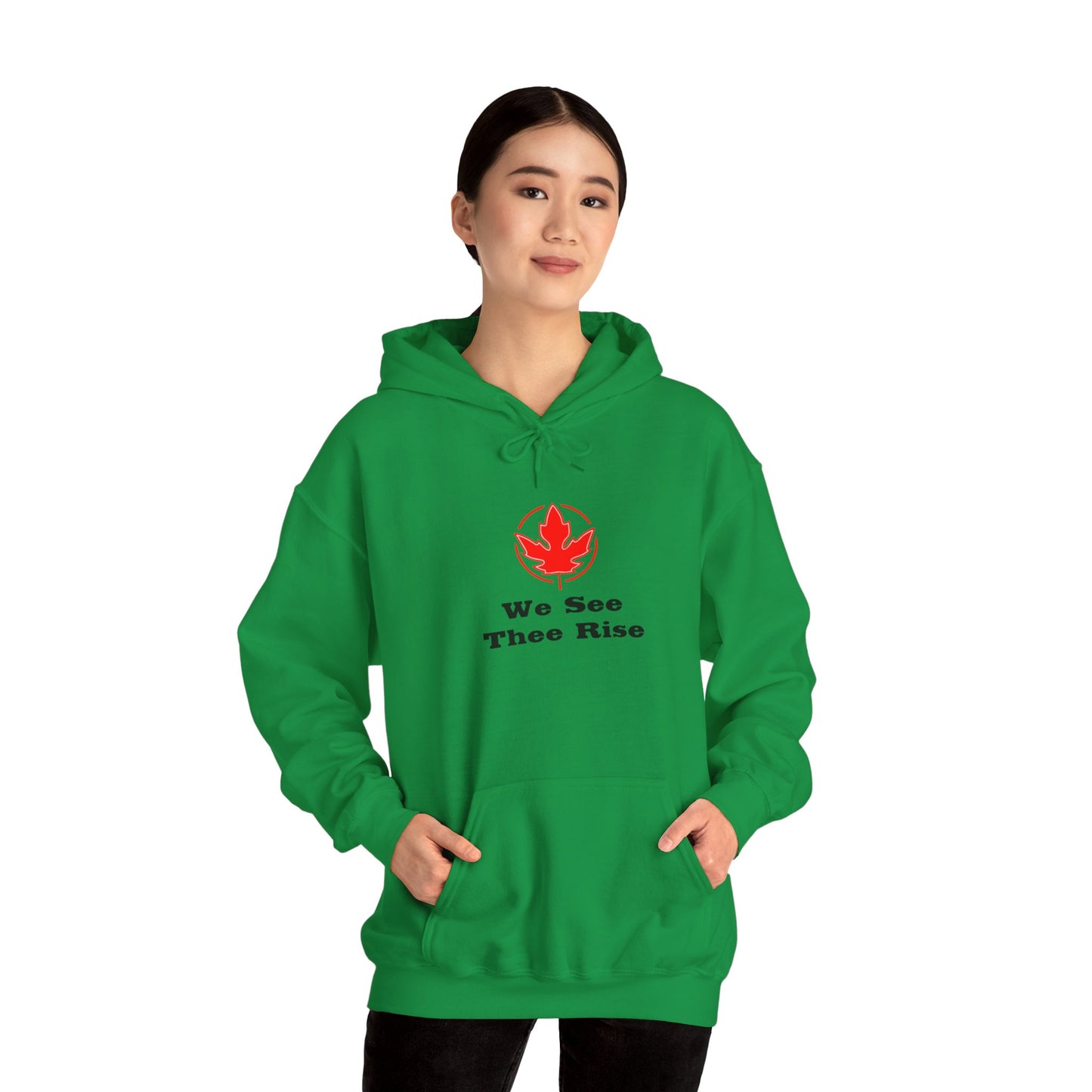 We See Thee Rise.  Unisex Heavy Blend™ Hooded Sweatshirt