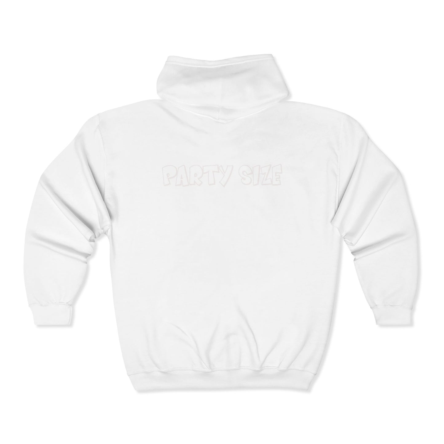 Party Size Unisex Heavy Blend™ Full Zip Hooded Sweatshirt