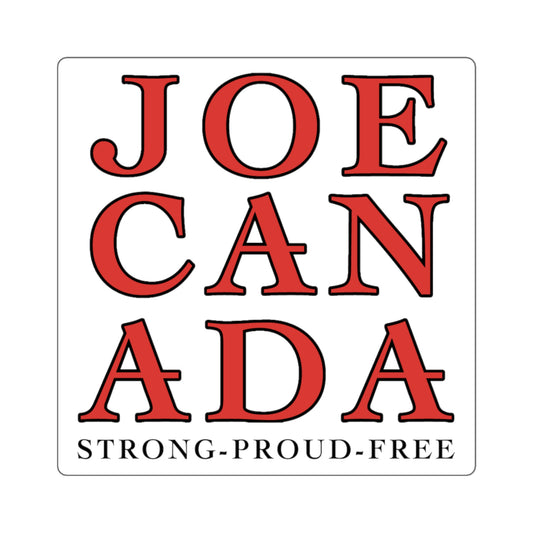 Joe Can Strong....Square Stickers