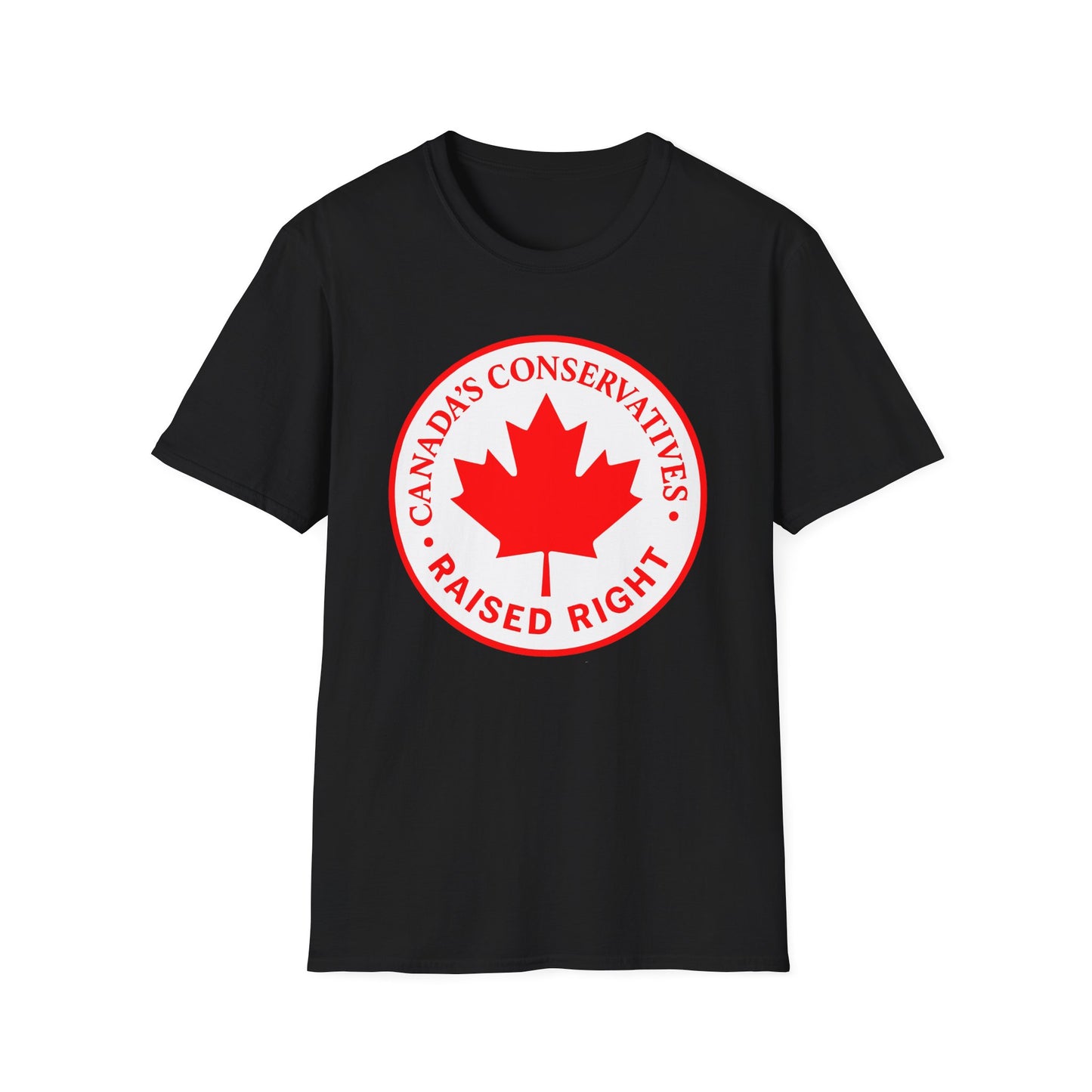 Can Con raised Right Unisex Softstyle T-Shirt