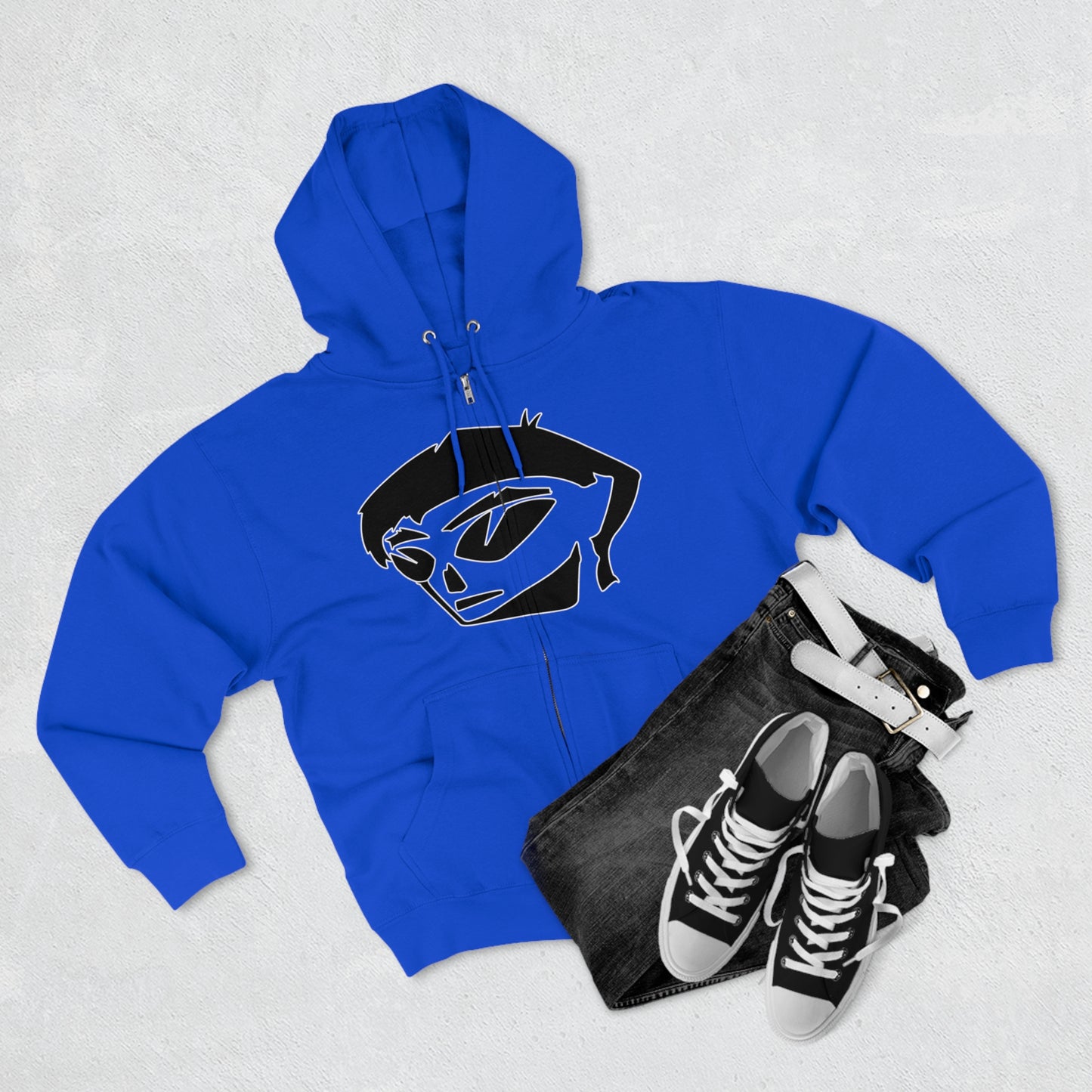 Alien Boy. Unisex Zip Hoodie