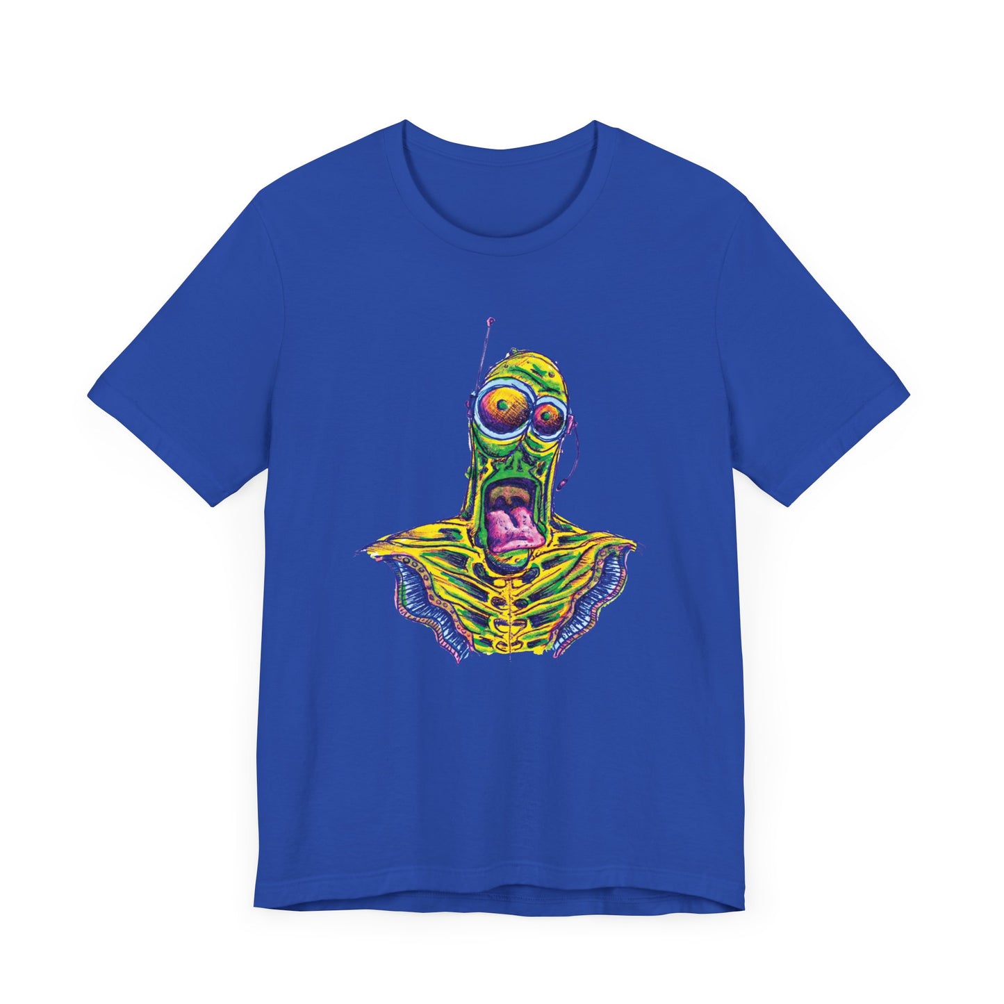 Happy Alien    Unisex Jersey Short Sleeve Tee