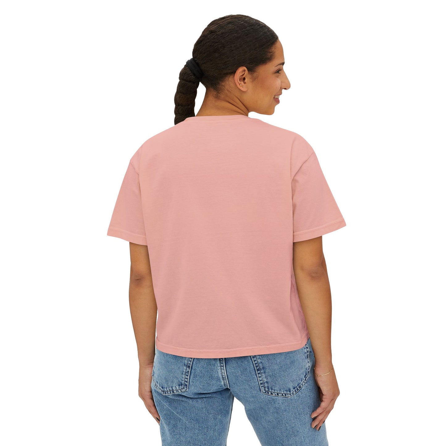 1834 Leaf Circle Women's Boxy Tee