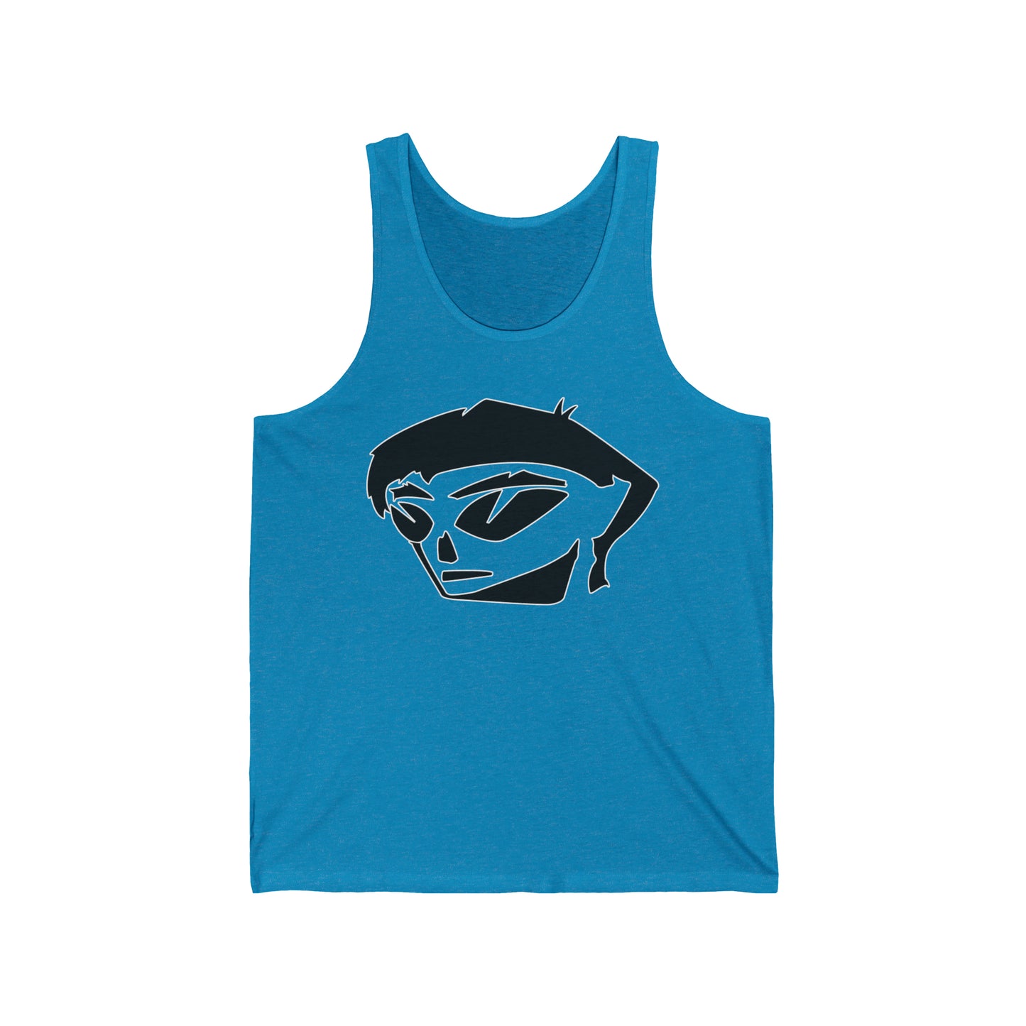 Alien Boy. Unisex Jersey Tank