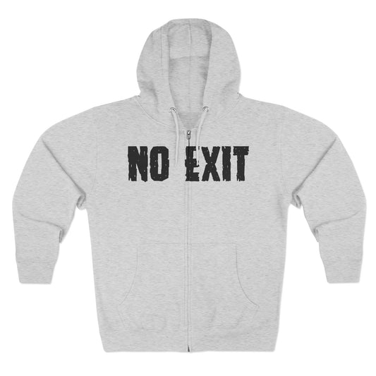 No Exit Unisex Zip Hoodie