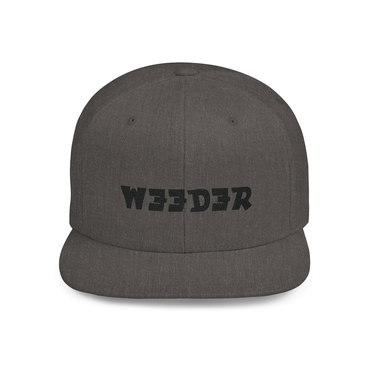 weeder wear Flat Bill Snapback