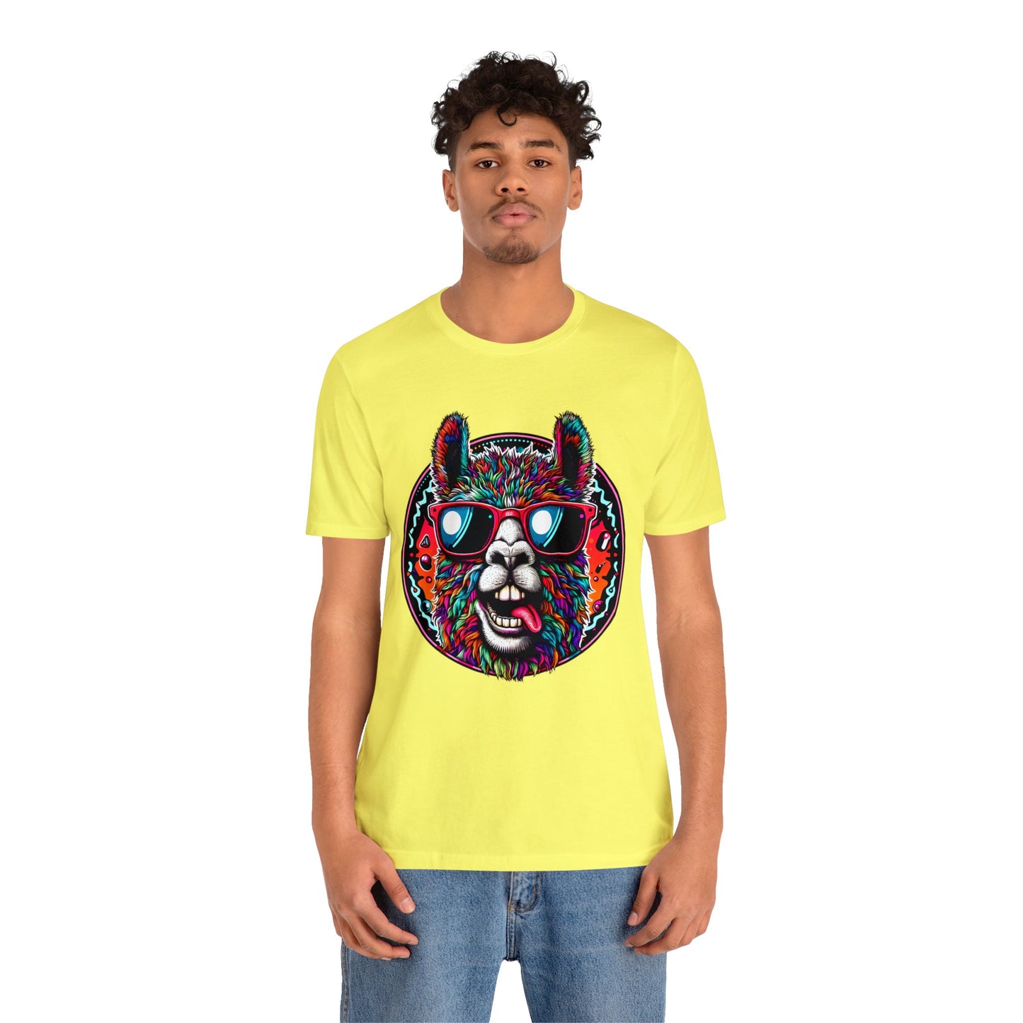 Mamma Llama..Unisex Jersey Short Sleeve Tee