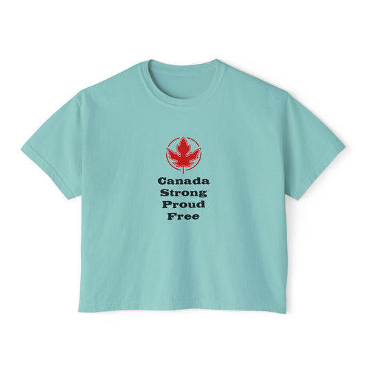 Joe Can Strong Proud Women's Boxy Tee
