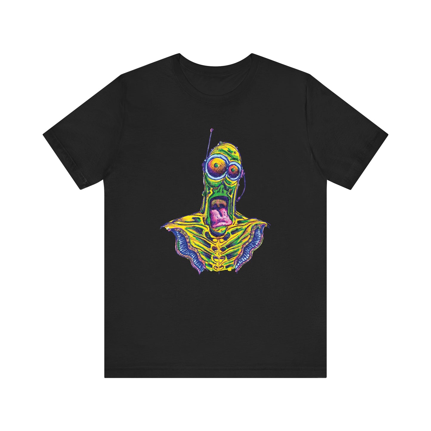 Happy Alien    Unisex Jersey Short Sleeve Tee