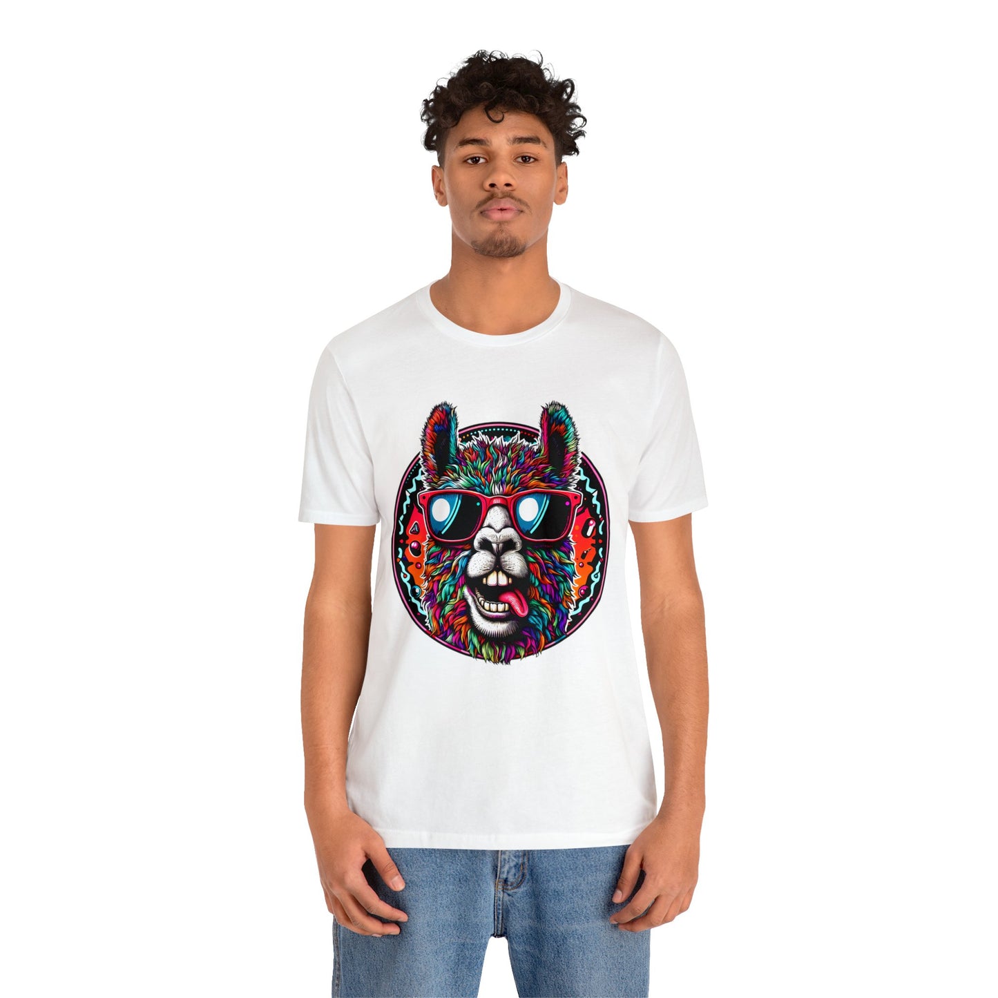 Mamma Llama..Unisex Jersey Short Sleeve Tee