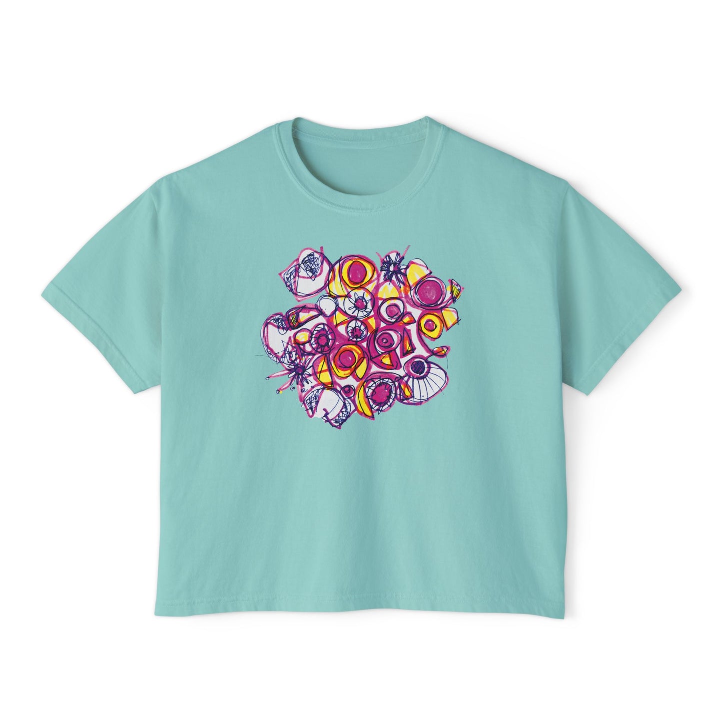 Arty Cloud Women's Boxy Tee