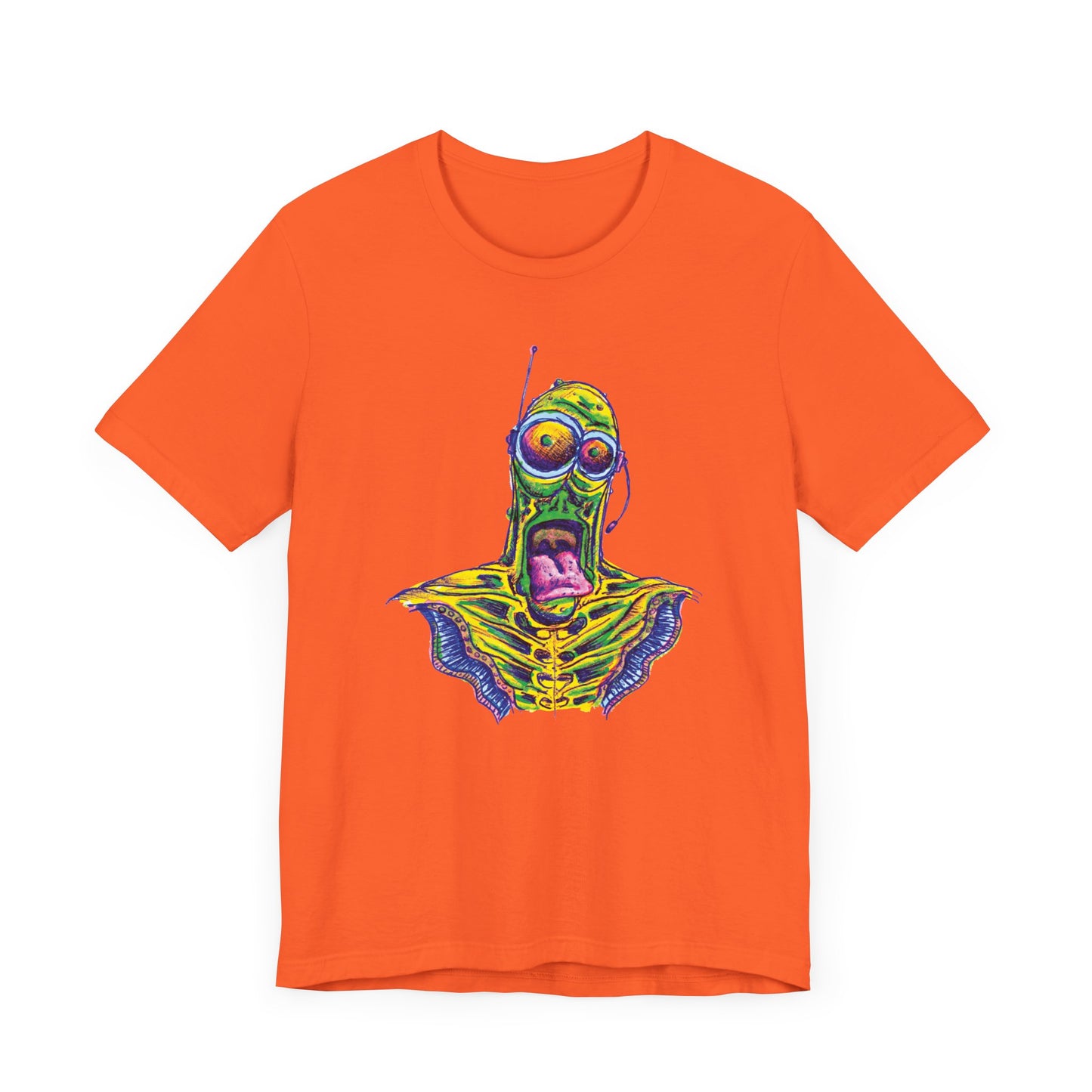 Happy Alien    Unisex Jersey Short Sleeve Tee