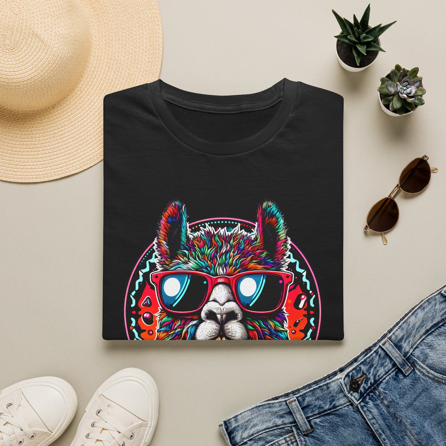 Mama Llama Unisex Softstyle T-Shirt