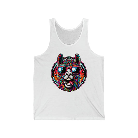 Mamma Llama..Unisex Jersey Tank