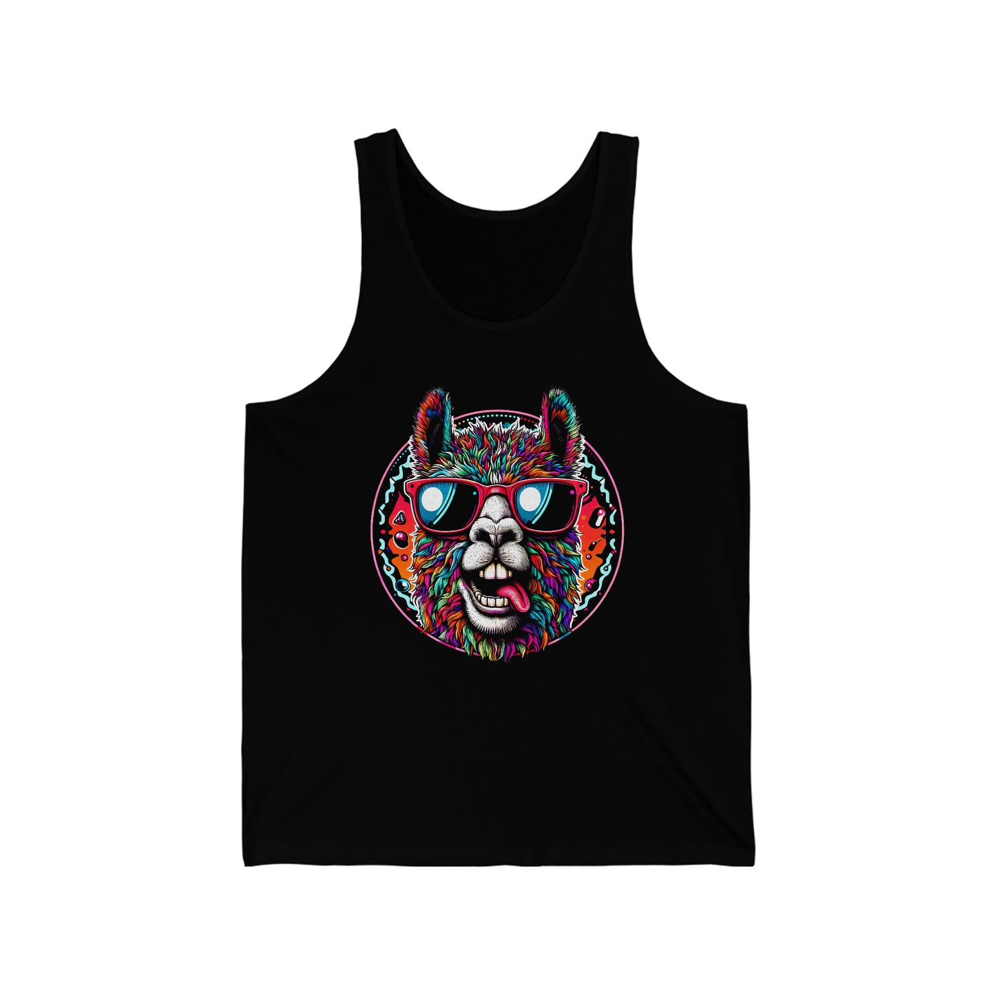 Mamma Llama..Unisex Jersey Tank
