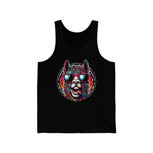 Mamma Llama..Unisex Jersey Tank