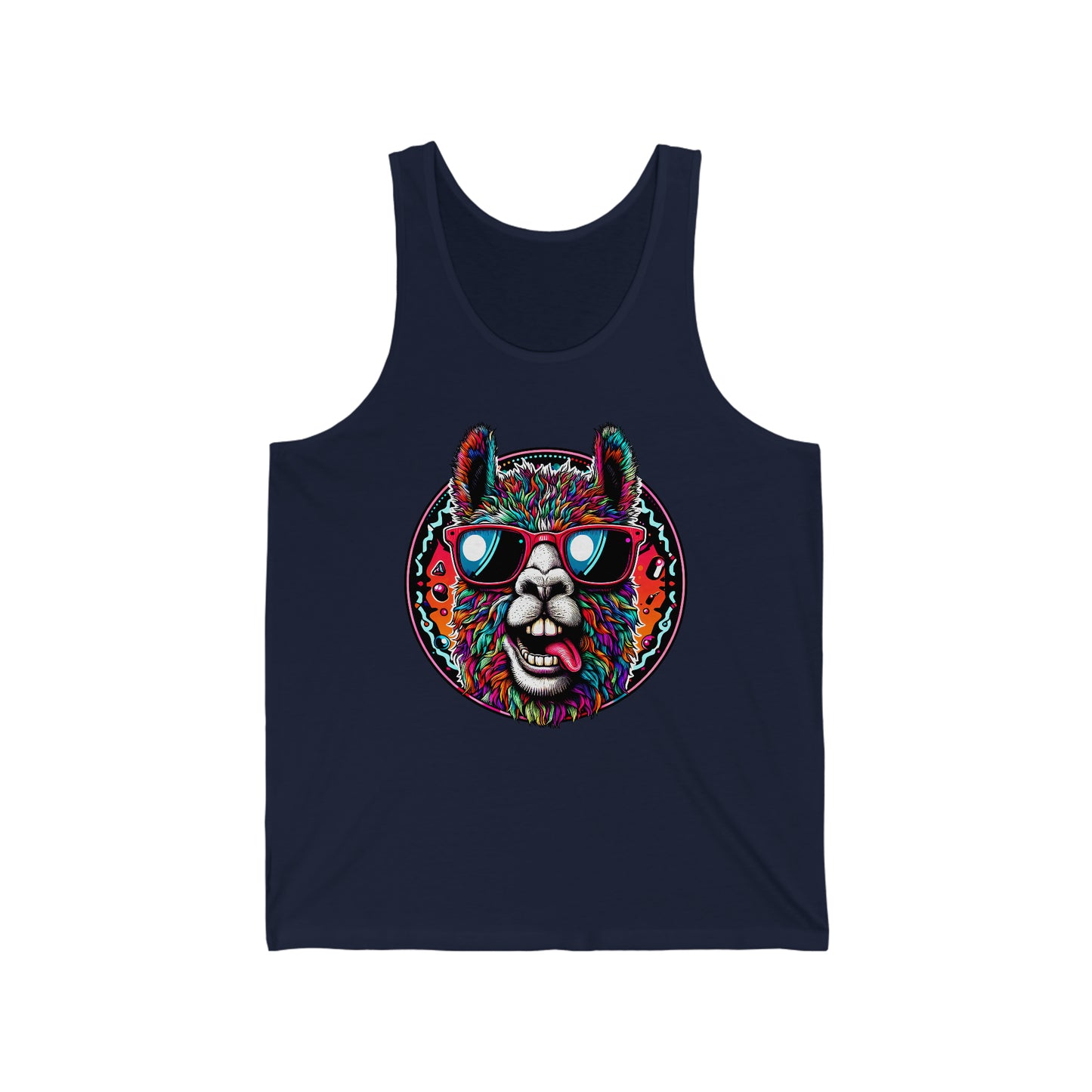 Mamma Llama..Unisex Jersey Tank