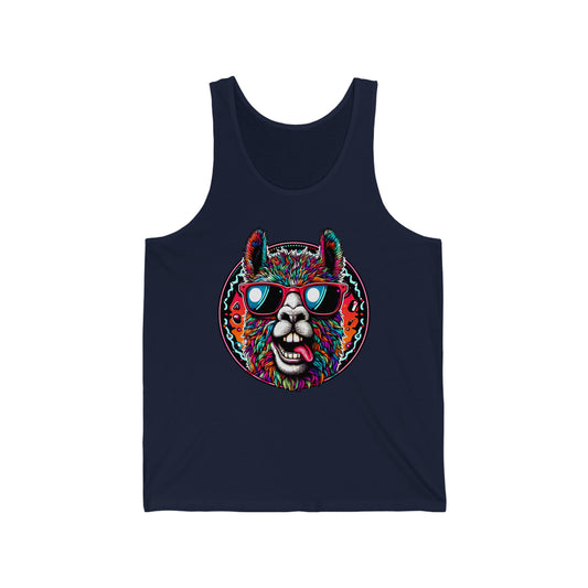 Mamma Llama..Unisex Jersey Tank