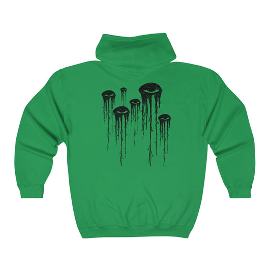 Sea Of Eyes...Unisex Heavy Blend™ Full Zip Hooded Sweatshirt