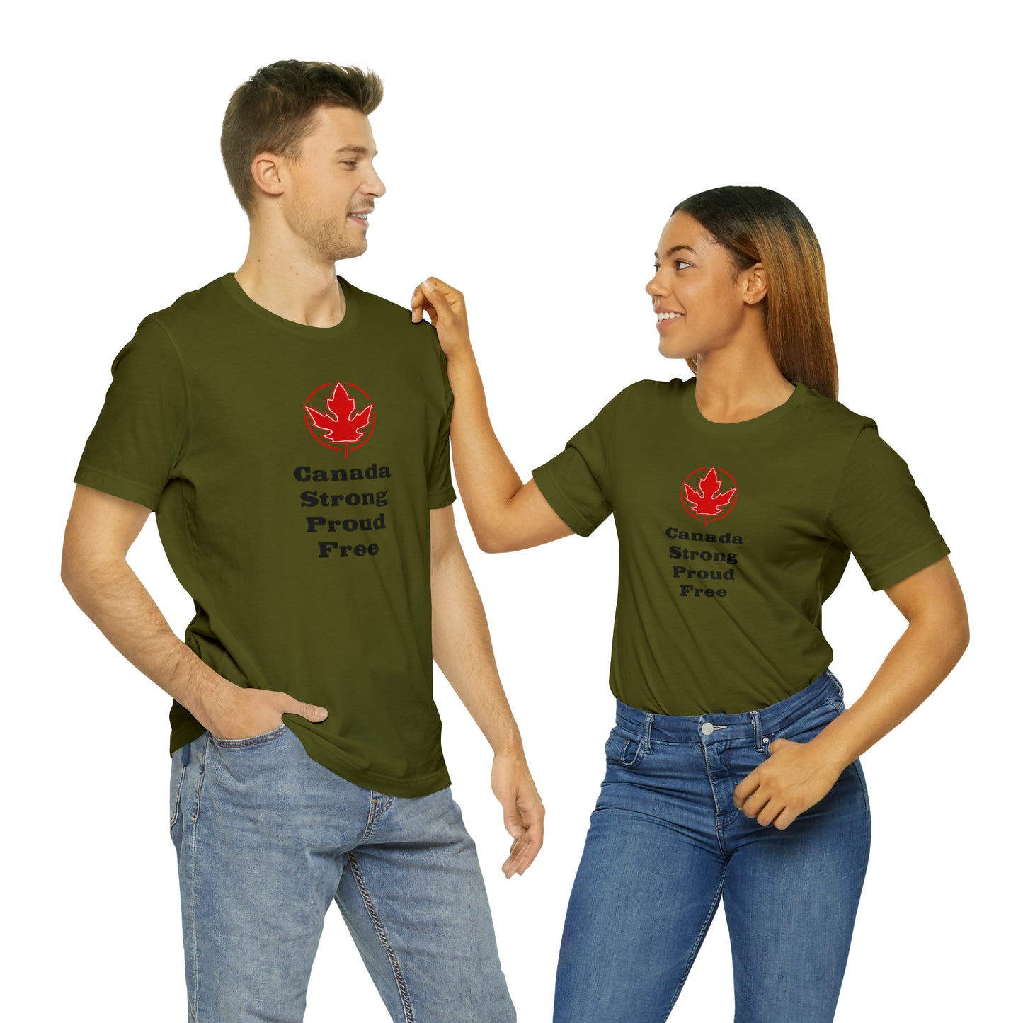 Strong  Proud ..Unisex Jersey Short Sleeve