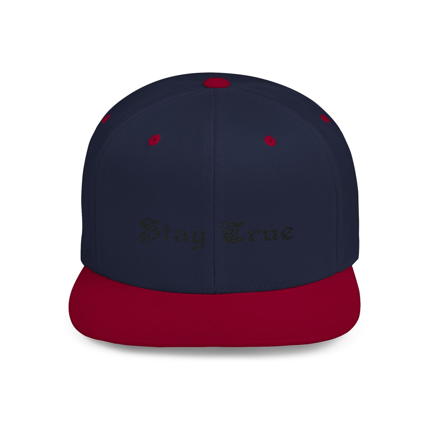 Stay True Flat Bill Snapback