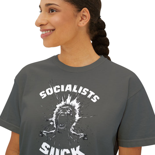 Socialists Suck Women's Boxy Tee