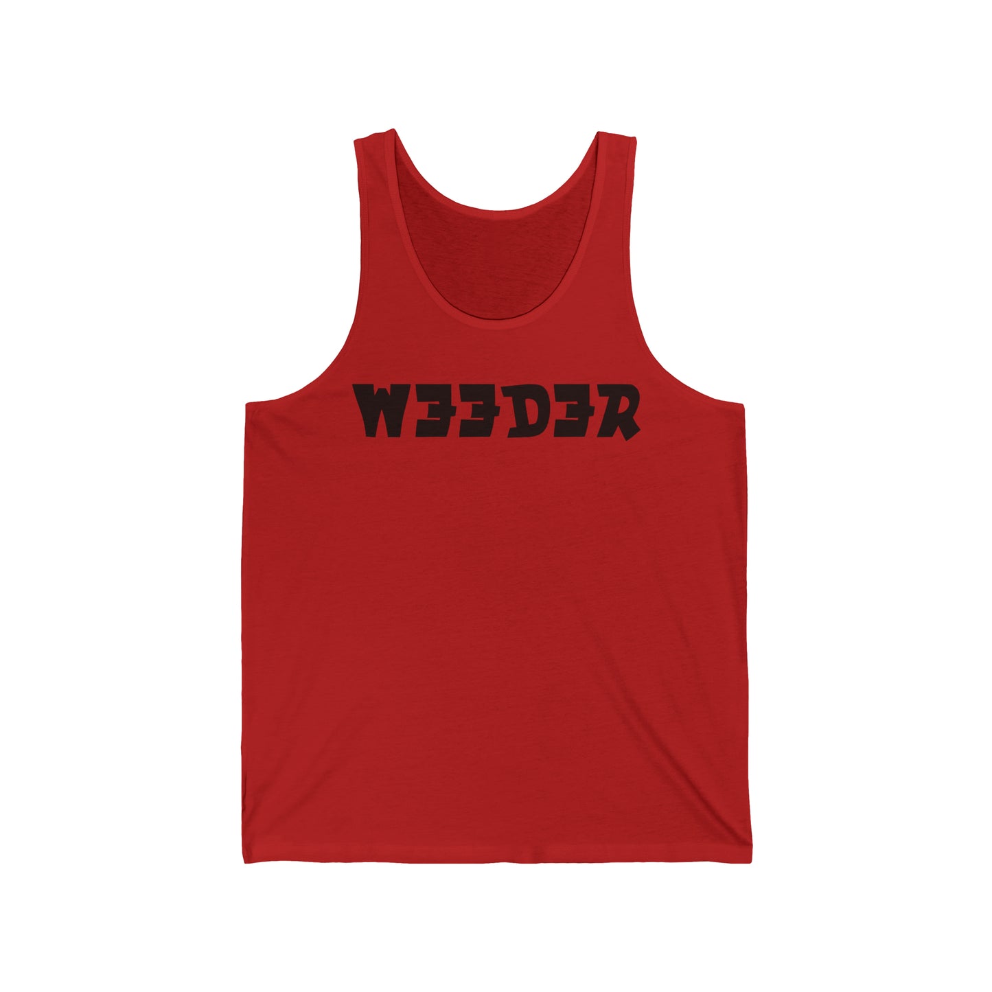Weeder.  Unisex Jersey Tank